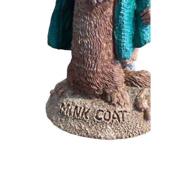 Vintage 2 Tom Clark Tim Wolfe Charmers Gnomes Bearback Mink Coat Estate 90s Mini - Picture 3 of 10